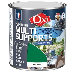 Peinture Mate Multi-supports 0.5 L Top 3+ - Vert Foncé