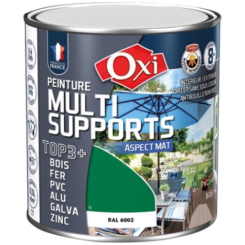 Peinture mat - TOP 3+ - multi-supports - intérieur et extérieur - 500 mL -