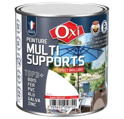 Peinture Brillante Multi-supports 0.5 L Top 3+ - Blanc