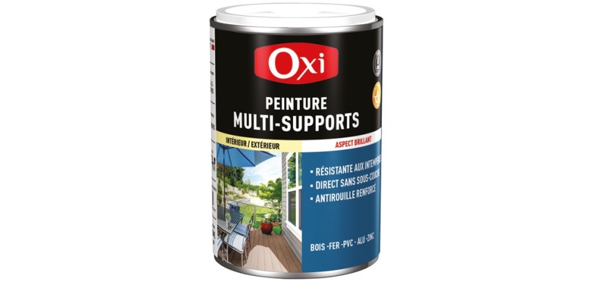 Peinture Brillante Multi-supports 250 ml Top 3+ - Noir
