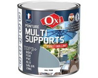 Peinture Brillante Multi-supports 0.5 L Top 3+ - Gris Foncé