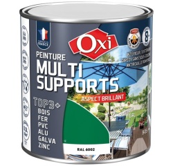 Peinture Brillante Multi-supports 0.5 L Top 3+ - Vert Jardin