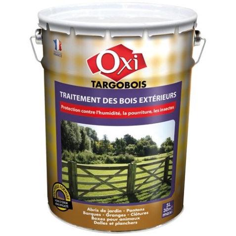 Traitement des bois - targobois - extérieur - 5 L