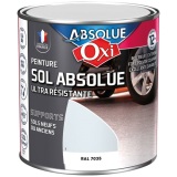 Peinture sol veloutée - sol absolue - intérieur - extérieur - 500 mL - gris