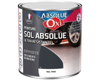 Peinture sol Veloutée 0,5 L Sol Absolue - Gris Carbone