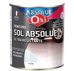 Peinture sol Veloutée 2,5 L Sol Absolue - Gris Clair
