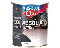 Peinture sol Veloutée 2,5 L Sol Absolue - Gris Carbone