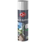Bombe peinture satin Multi-supports 400 ml Top 3+ - Noir