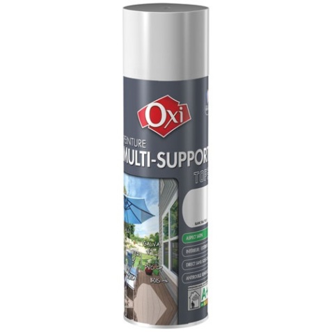 Peinture satin - TOP 3+ - multi-supports - intérieur et extérieur - aérosol