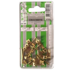 Crochet à tableau N°1 - lot de 12
