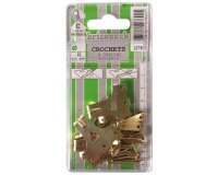 Crochet à tableau assortiment - lot de 10