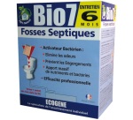 Activateur bactérien biologique de fosse septique Bio7 entretien 6 mois