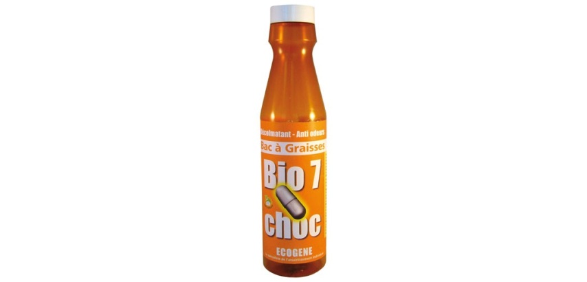 Bio7 décolmatant anti odeurs pour bacs à graisses 375 g