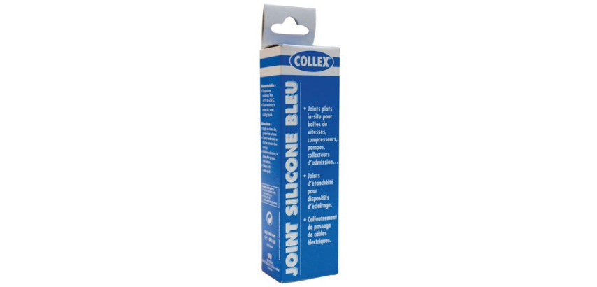 Joint silicone auto - tube - bleu -  80 mL