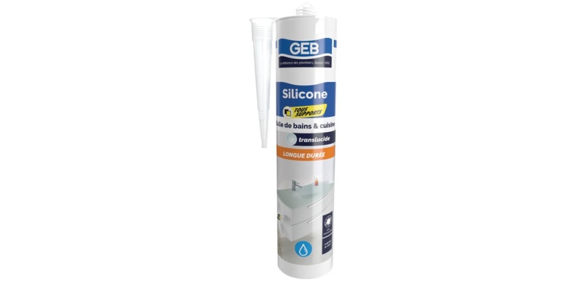 Silcone longue durée blanc - 280 ml