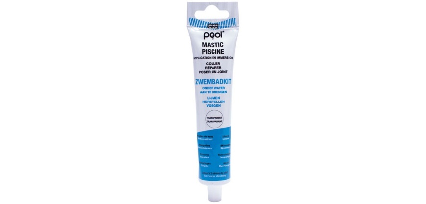 Mastic piscine - Pool - tube - 80 mL - transparent