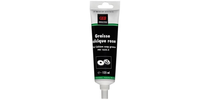 Graisse calcique - rose - tube - 125 mL
