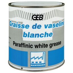 Graisse de vaseline blanche GEB - Pot de 550 g