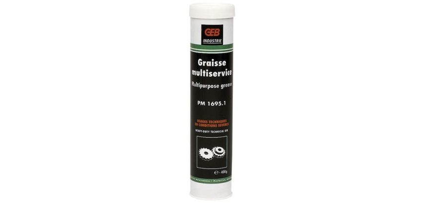Graisse multiservice GEB - Cartouche de 400 g