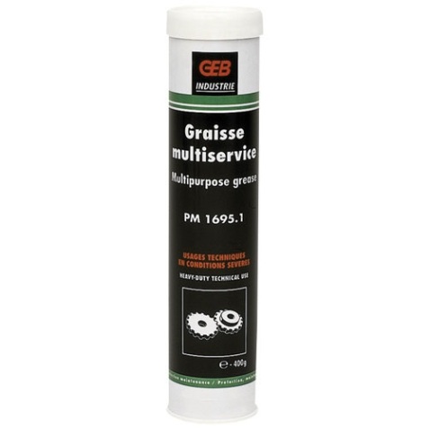 Graisse multiservice GEB - Cartouche de 400 g