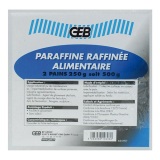 Paraffine alimentaire - pain 2 x 250 g