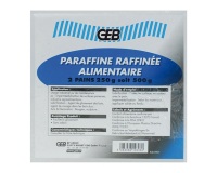 Paraffine alimentaire - pain 2 x 250 g