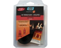 Tresse fibre verre plate kit Ø 10 mm x 2.5 m tube collafeu