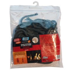 Tresse fibre verre extensible d.08mmx5m Propfeu