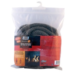 Tresse fibre verre extensible d.14mmx5m Propfeu