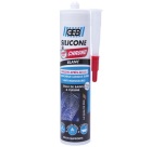 Mastic silicone - 60mn chrono - 280 mL - blanc
