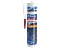 Mastic silicone - 60 min chrono - 280 mL - noir