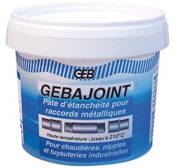 Pâte d’étanchéité des raccords filetés - Gebajoint/GBT - pot - 500 g