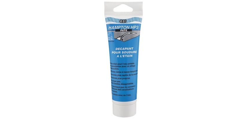 Gel décapant brasure tendre - Hampton HP3 - tube 125 mL