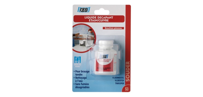 Liquide décapant - étain/cuivre - 50 mL
