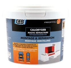 Mastic réfractaire - Propfeu Calorygeb - pot - 600 g