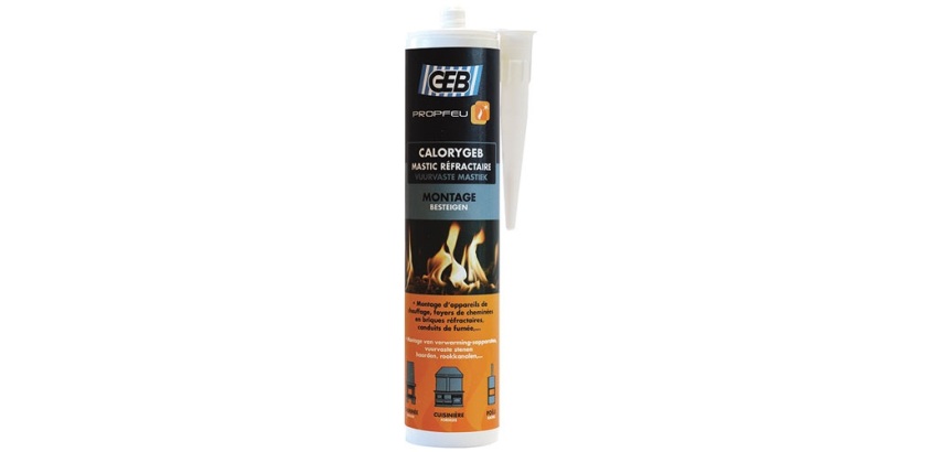 Mastic réfractaire Calorygeb cartouche 310 ml