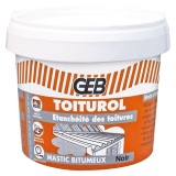 Pâte bitumeuse étanche Toiturol 400g