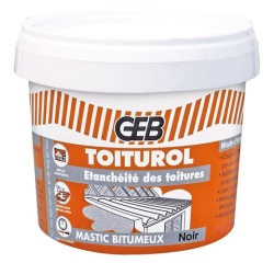 Pâte bitumeuse étanche Toiturol 400g