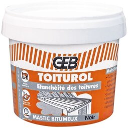 Mastic bitumeux toiture boîte n3 900g noir