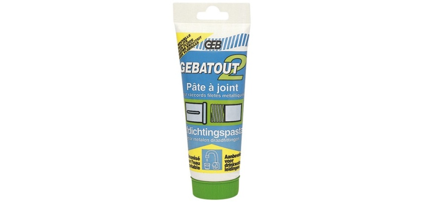 Mastic eau potable Gebatout2 tube 250g