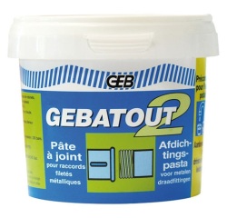 Mastic eau potable Gebatout2 pot 500g