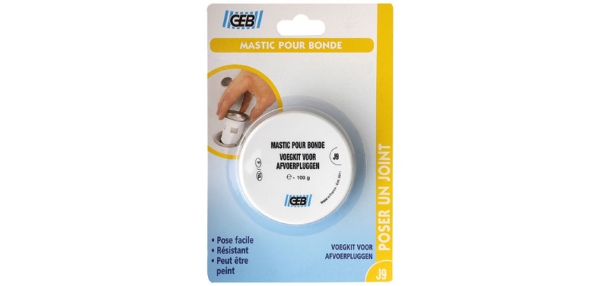 Mastic pour bonde - pot - 100 g