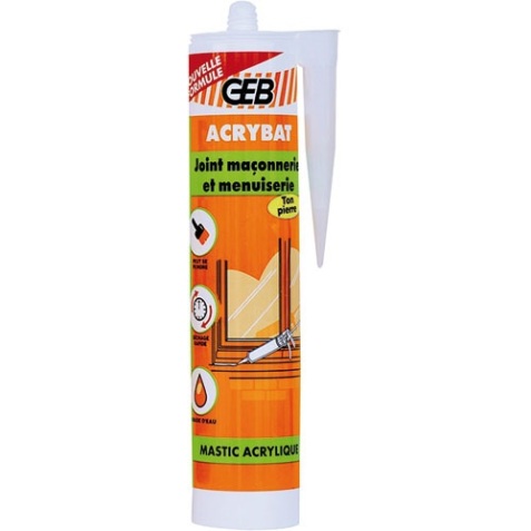 Mastic Acrybat BT - 310 mL - pierre