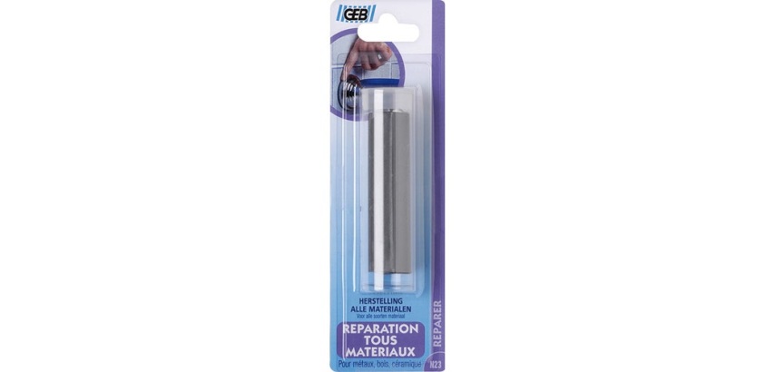 Mastic pâte époxy réparation tous matériaux tube 82mm Geb