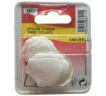 Attache tableau adhésif - blanc - sachet de 6