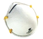 Masque respiratoire - jetable - coque P1 sans valve - lot de 3
