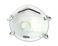 Masque respiratoire - jetable - coque P1 avec valve - lot de 10