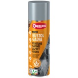 Bombe peinture Rustol satin - 300 mL - aspect galvanisé