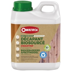 Décapant biosourcé Owastrip - Bois extérieur - Tous supports - 1 L