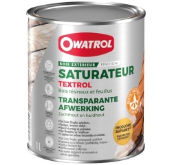 Saturateur bois tendres - huiles naturelles végétales Textrol - 1 L